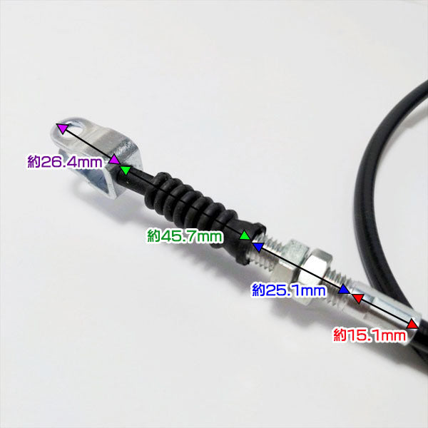 ●主クラッチワイヤー 全長:約1040mm クボタ TMA25 Midy【新品】◆定形外送料無料◆管理機用部品 農機具部品 ミディ Bs7a1919