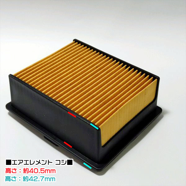 ●エアクリーナーエレメントアッシ 乾式 クボタ GH250【新品】◆定形外送料無料◆ エンジン部品 農機パーツ d2a1960