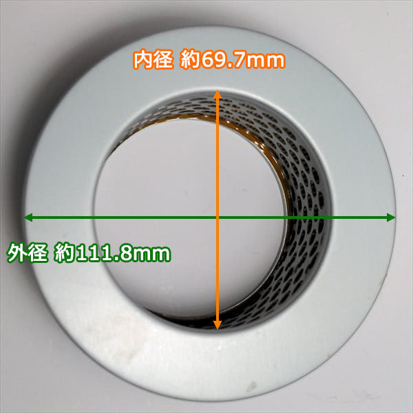 ● エアクリーナーエレメント 外径111.8内径69.7高さ62.1 エンジンパーツ 【新品】◆定形外送料無料◆農機具 エンジン部品 d15a1991