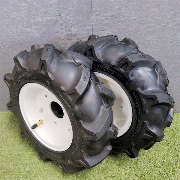 ● 農機用タイヤ ホイール セット ■3.50-6 2PR■ 【新品】 左右2本 ブリヂストン 農機具部品 BRIDGESTONE Pa1998