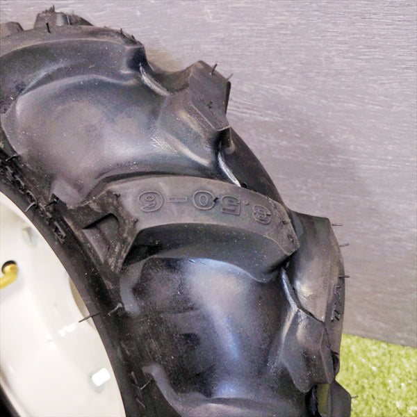 ● 農機用タイヤ ホイール セット ■3.50-6 2PR■ 【新品】 左右2本 ブリヂストン 農機具部品 BRIDGESTONE Pa1998
