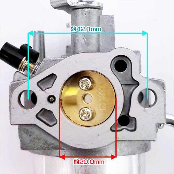 ● キャブレター 三菱 GB180用 【新品】ガソリンエンジン部品 ◆定形外送料無料◆MITSUBISHI メイキパーツ d9a2003
