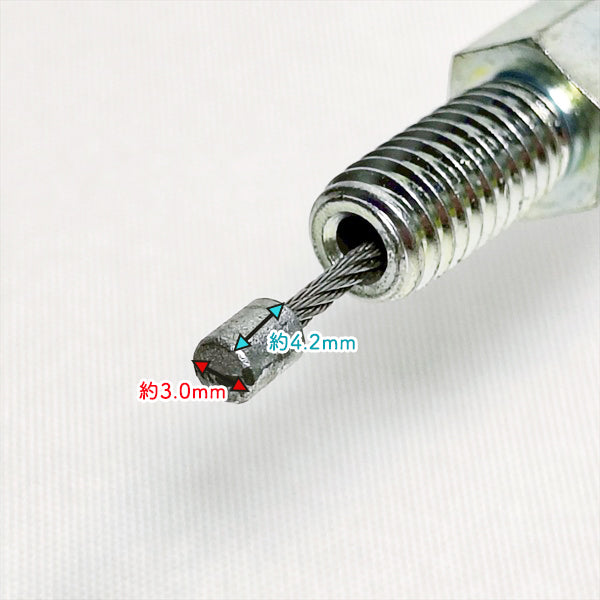 ● アクセルワイヤー マキタ MEM2101U 刈払機用【全長:1090mm】【新品】◆定形外送料無料◆makita スロットル Wa2565