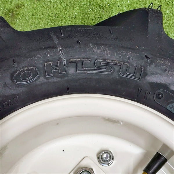 農機用タイヤ ホイール セット ■16×7.00-8 2PR■ オーツ【新品】 左右2本 農機具部品 パーツ OHTSU ●t12a2589