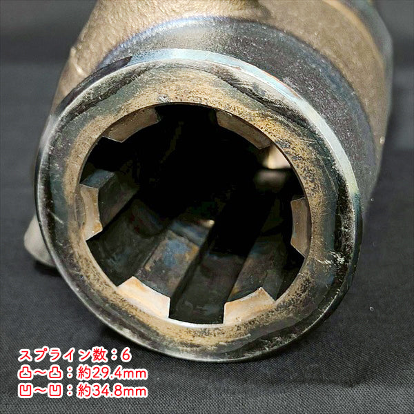 PTOアダプター 1"3/8 ワンタッチピンタイプ クボタ KLシリーズ【新品】 延長 ■スプライン数:6【純正新品】KUBOTA ●PD1a2610