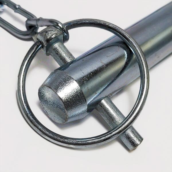 ● ヒッチピン 19φ 有効長165mm 2本セット アタッチメント取り付け ピン【新品】トラクター用 パーツ 部品 Ds4a2144