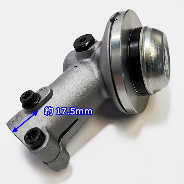 ● ゼノア 刈払機用 ギアケース ASSY【純正新品】■棹径:約24mm■シャフト径:約7mm■歯数:7■スプライン型■定形外送料無料 パーツ PB1a2162