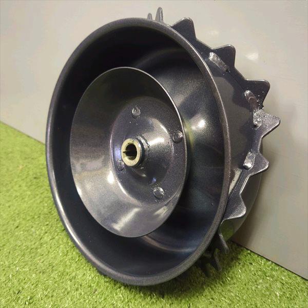 スパイク車輪 鉄製 車輪 移動輪 ■外径 230mm 【新品】 草刈機部品 パーツ 鉄車輪 鉄タイヤ ●PA3a2208