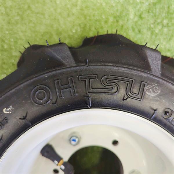 オーツ 農機用タイヤ ホイール セット ■12×5.50-6 2PR■ チューブレス【新品】 1本 農機具部品 パーツ OHTSU ●sa2216