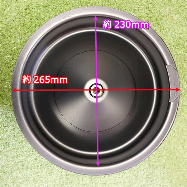 鉄車輪 ゼノア ZGC500EZ 斜面草刈機用 ■外径 265mm 草刈機部品 パーツ 車輪 鉄タイヤ ●PA3a2258