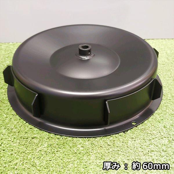 鉄車輪 ゼノア ZGC500EZ 斜面草刈機用 ■外径 265mm 草刈機部品 パーツ 車輪 鉄タイヤ ●PA3a2258
