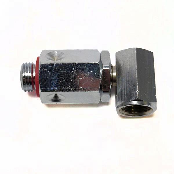 高圧ホース より戻し金具 90° ホース巻取機用 φ8.5 G1/4【新品】◆定形外送料無料◆ 動噴 部品 パーツ ●Fs1a2310