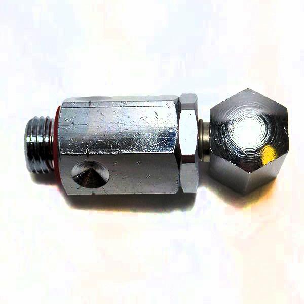 高圧ホース より戻し金具 90° ホース巻取機用 φ8.5 G1/4【新品】◆定形外送料無料◆ 動噴 部品 パーツ ●Fs1a2310