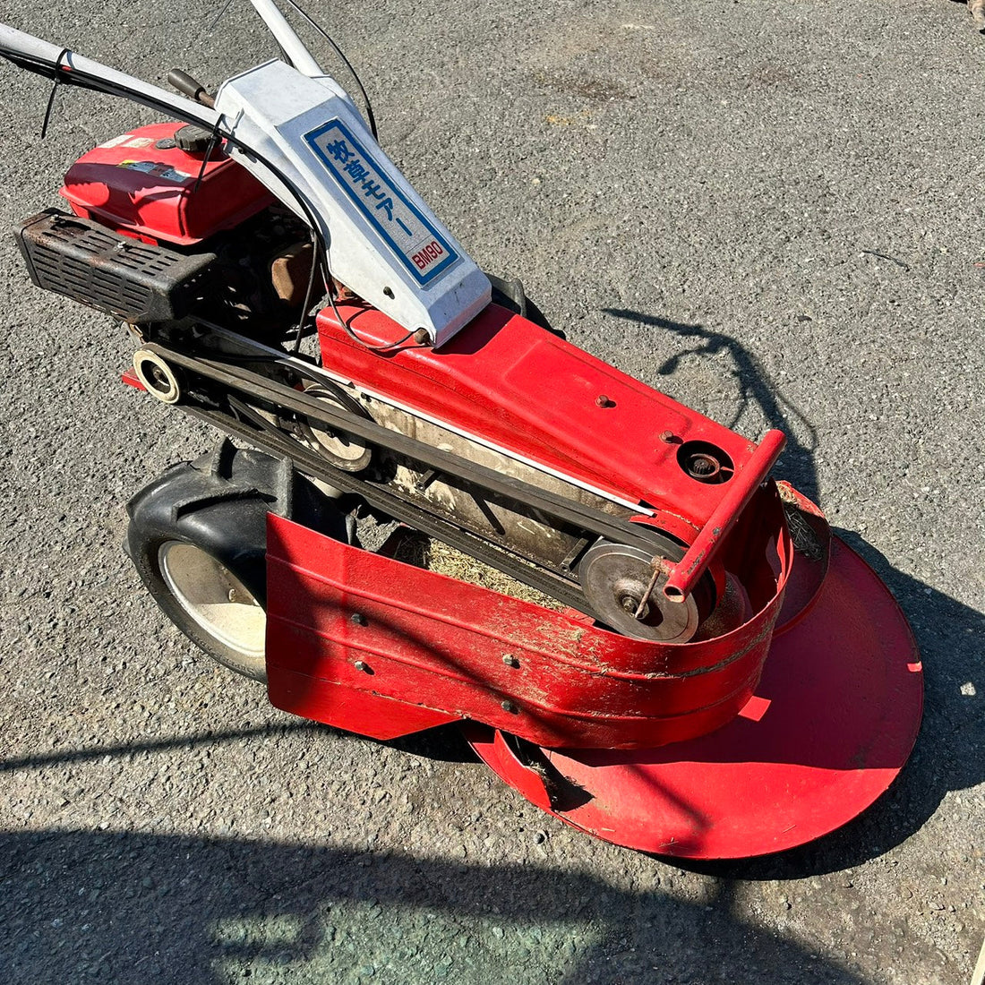 オーレック牧草モアBM90の農機具修理・整備｜ロータリー停止の故障対応｜福岡県筑後市