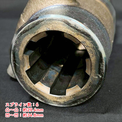 PTOアダプター 1"3/8 ワンタッチピンタイプ クボタ KLシリーズ【新品】 延長 ■スプライン数：６【純正新品】KUBOTA ●PD1a2610