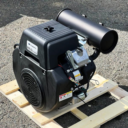 ガソリンエンジン スバル EH650DC 最大22馬力 直結型 ■セルモーター■ マニュアルチョーク式【未使用品】 OHV Robin 発動機 ●sa2742