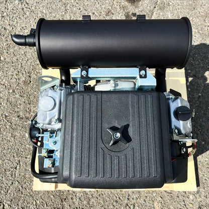 ガソリンエンジン スバル EH650DC 最大22馬力 直結型 ■セルモーター■ マニュアルチョーク式【未使用品】 OHV Robin 発動機 ●sa2742