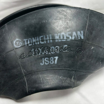 タイヤチューブ 4.10/3.50-5 L型バルブ 東日興産【新品】農機部品 パーツ ◆TONICHI KOSAN ●Gs5ua2707