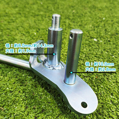 回転マーカー 左右セット クボタ SPJ500 田植機用【純正新品】風車マーカー 農機具部品 パーツ KUBOTA ●d1ua2714