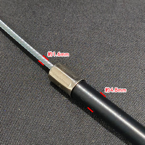 スロットルワイヤー 全長：約1110mm クボタ TMA300 Midy【新品】◆定形外送料無料◆管理機用部品 農機具部品 ミディ kubota ●Wua2715