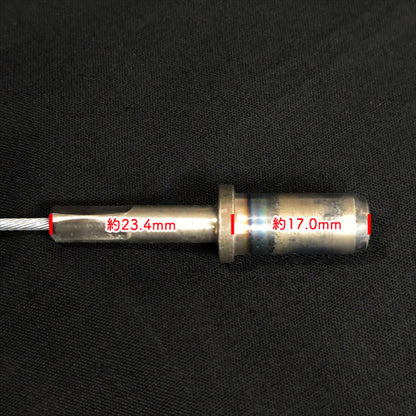 ハンドルロックワイヤー 全長：約1250mm クボタ GC-S500用 斜面草刈機 ケーブル【新品】◆定形外送料無料◆部品 パーツ 農機 ●Wua2729