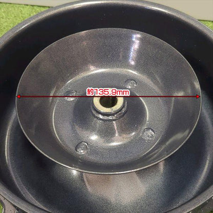 スパイク車輪 鉄製 車輪 移動輪 ■外径 230mm 【新品】 草刈機部品 パーツ 鉄車輪 鉄タイヤ ●PA3a2208