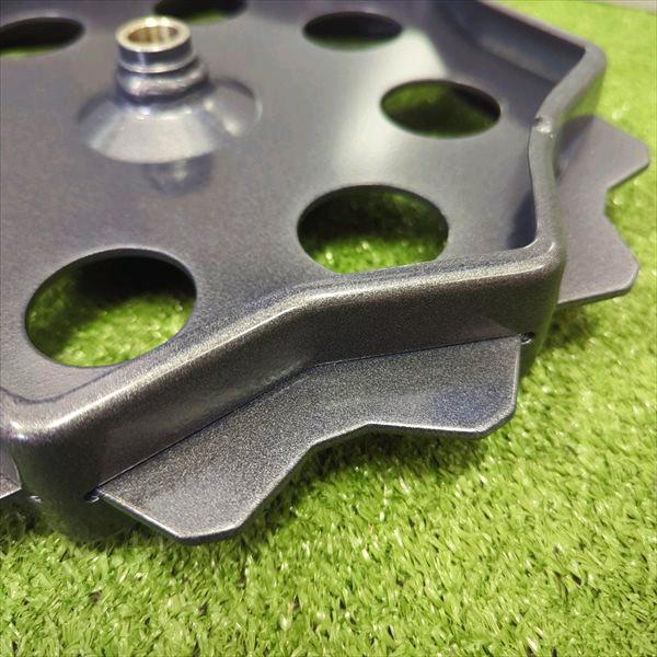 スパイク車輪 鉄製 車輪 ■外径 300mm 【新品】 草刈機部品 パーツ 鉄車輪 鉄タイヤ ●PA3a2218