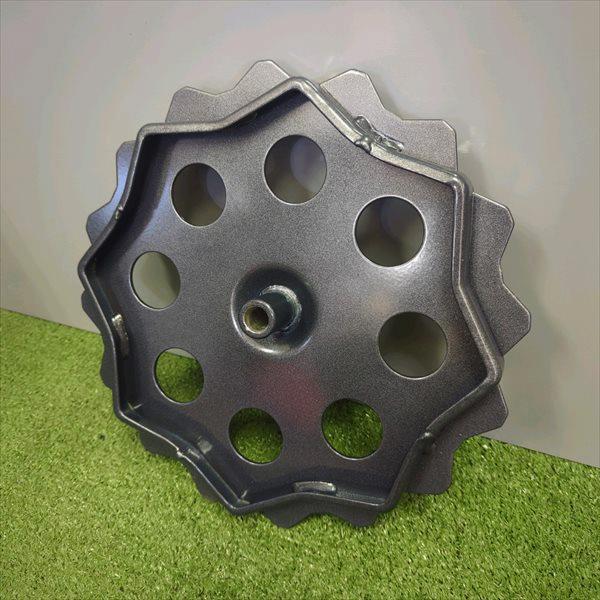 スパイク車輪 鉄製 車輪 ■外径 300mm 【新品】 草刈機部品 パーツ 鉄車輪 鉄タイヤ ●PA3a2218