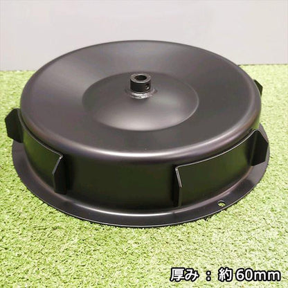 鉄車輪 ゼノア ZGC500EZ 斜面草刈機用 ■外径 265mm 草刈機部品 パーツ 車輪 鉄タイヤ ●PA3a2258