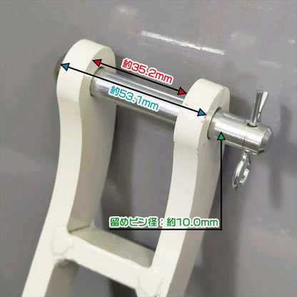 サブソイラー用スタンド キャスター付き【ナイフ下＆スタンド下】■新品■ 農機具部品 パーツ トラクターアタッチメント ●t3ua2338