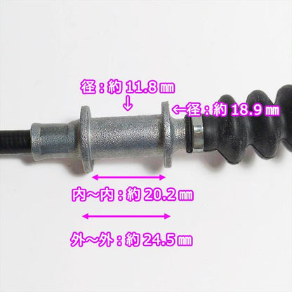 カバーセンサーワイヤーアッシ 全長：1150mm クボタ KL265等【純正新品部品】◆定形外送料無料◆ トラクター用 パーツ ●Wua2380