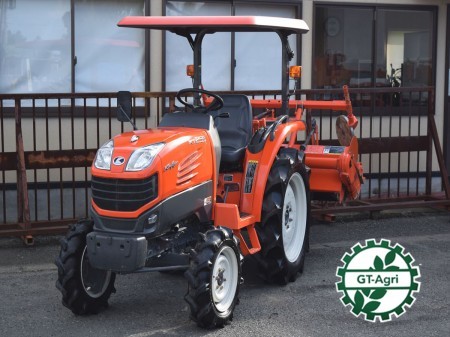 a3000【美品】【九州一部配送可能】クボタ KT255 4WD 25馬力 トラクター 249時間 モンロー AD倍速ターン バイザー□基本動作全てチ  | 中古農機具の買い取りと販売の専門店｜GT Agri