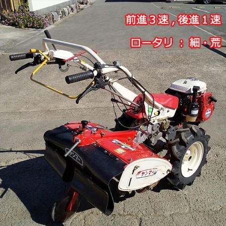 Ag212509 ヤンマー DK8DXL デカポチ 管理機 □逆転クロスロータリー□ 最大7.0馬力【整備品】 yanmar* | 中古農機具の買い取りと販売の専門店｜GT  Agri