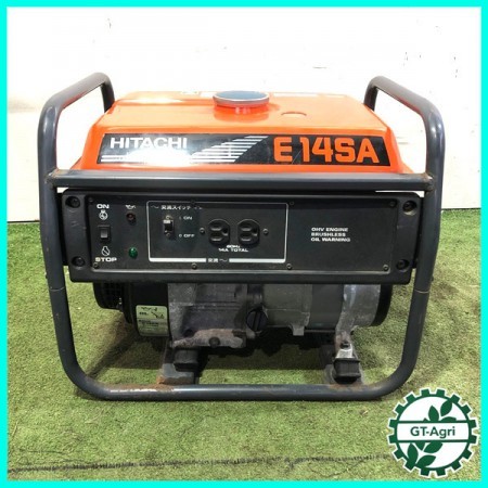 販売済み】B4g202546 日立工機 E14SA 発電機 【60Hz 100V 1.4Kva】【整備品】 HITACHI* |  中古農機具の買い取りと販売の専門店｜GT Agri