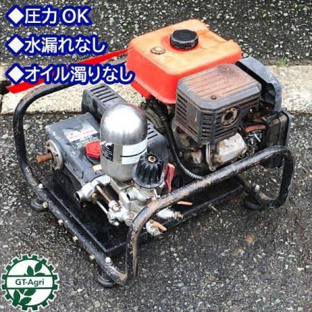 B6g191602 丸山製作所 マルヤマ MS410 セット動噴 50kg/cm2 6馬力 消毒 スプレー【整備品/動画あり】 | 中古農機具の買い取りと販売の専門店｜GT  Agri