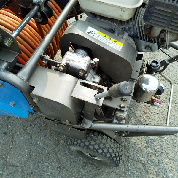 B6g211392 オリンピア SF-420 自走式セット動噴 ムービースプレーヤー 整列巻き 50kgf/cm2 5.5馬力 消毒 スプレー【整備品  | 中古農機具の買い取りと販売の専門店｜GT Agri