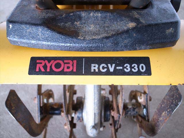 A16e3419 RYOBI リョービ RCV330 耕運機 2サイクルエンジン 動画有